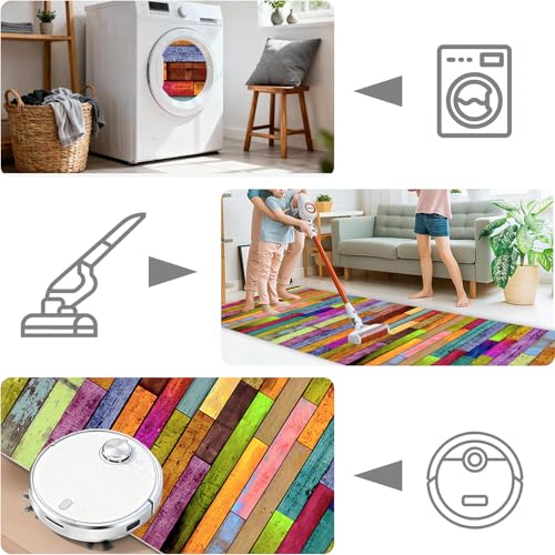 Alfombra para pasillo y cocina para evitar resbalones y proteger el suelo de manchas 7