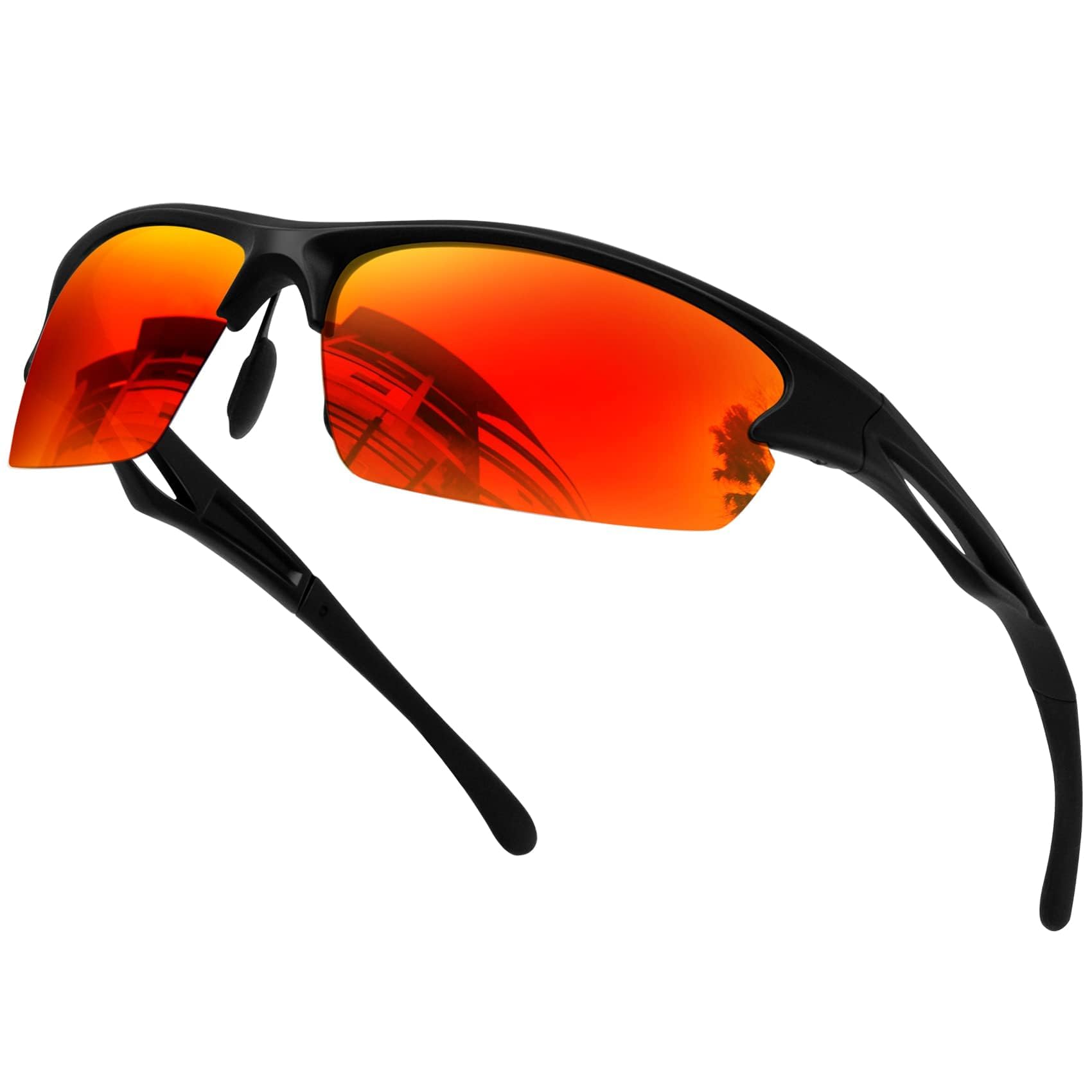 Sport Polarised Sunglasses TR90-Frame Unbreakable for Men and Women Suitable for Cycling Driving Running Fishing Outdoor UV400 Protection