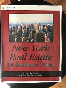 Textbook Binding New York Real Estate The Salesperson's Guide - Custom Edition for NYREI Book