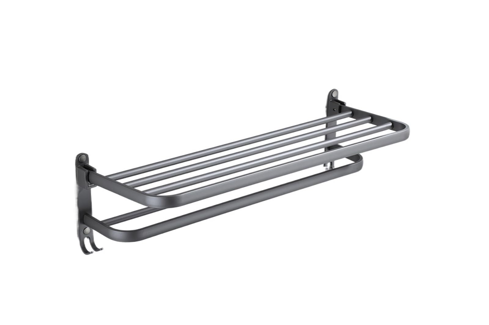 Towel Rack Folding Holder With Hook