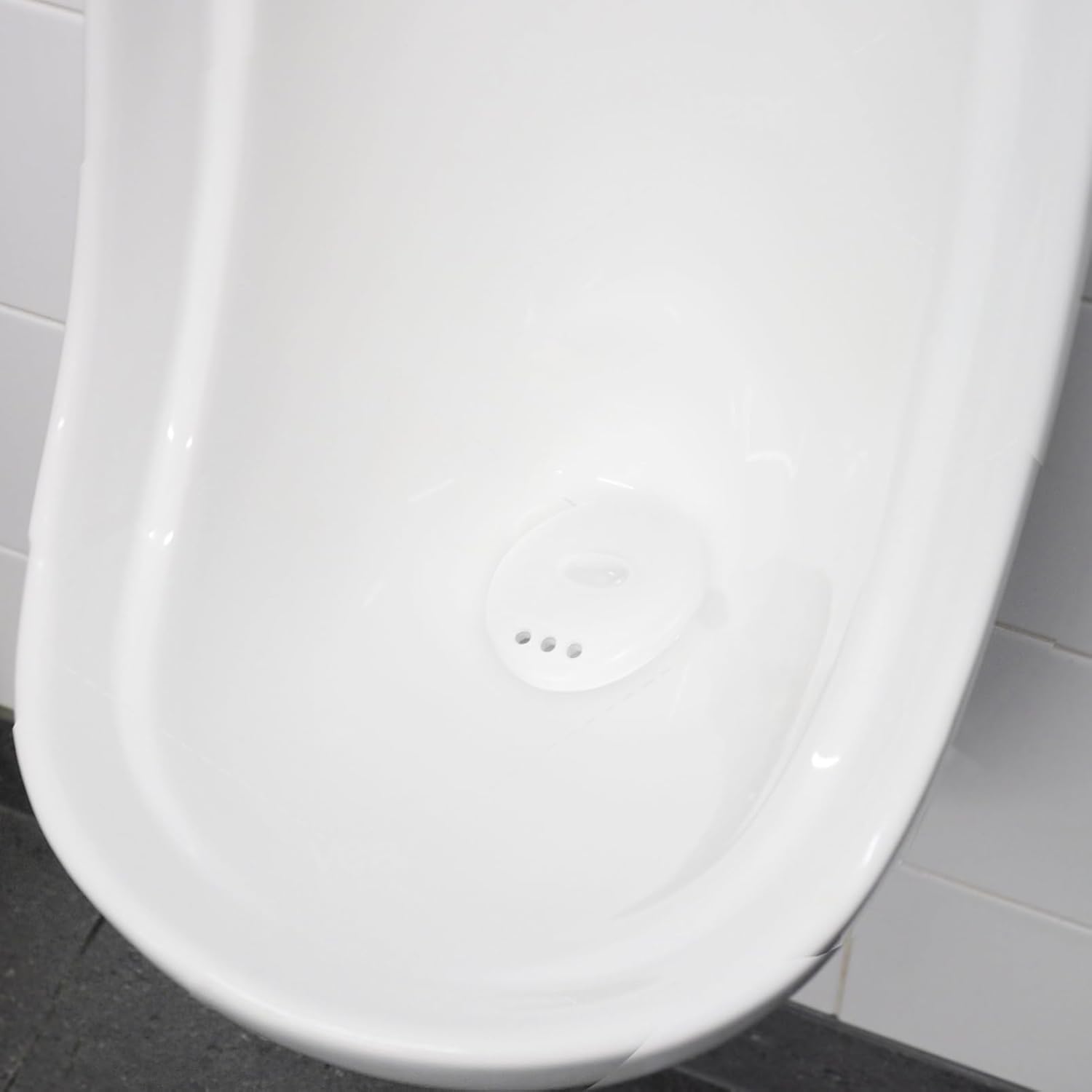 Ceramic Urinal Strainer Plug for Men's Bathroom Odor-Blocking Urinal Stopper Easy Installation Bathroom Accessory