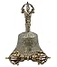 DharmaObjects Large Tibetan Meditation BELL and DORJE Set