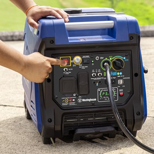 Westinghouse IGEN5000DFC Outdoor Power Equipment 5000 Peak Watt Super Quiet Dual Fuel Portable Inverter Generator thumb #5