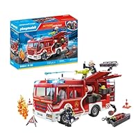 Amazon Produktbild: PLAYMOBIL City Action 9464 Feuerwehr-Rüstfahrzeug mit Licht und Sound, Ab 5