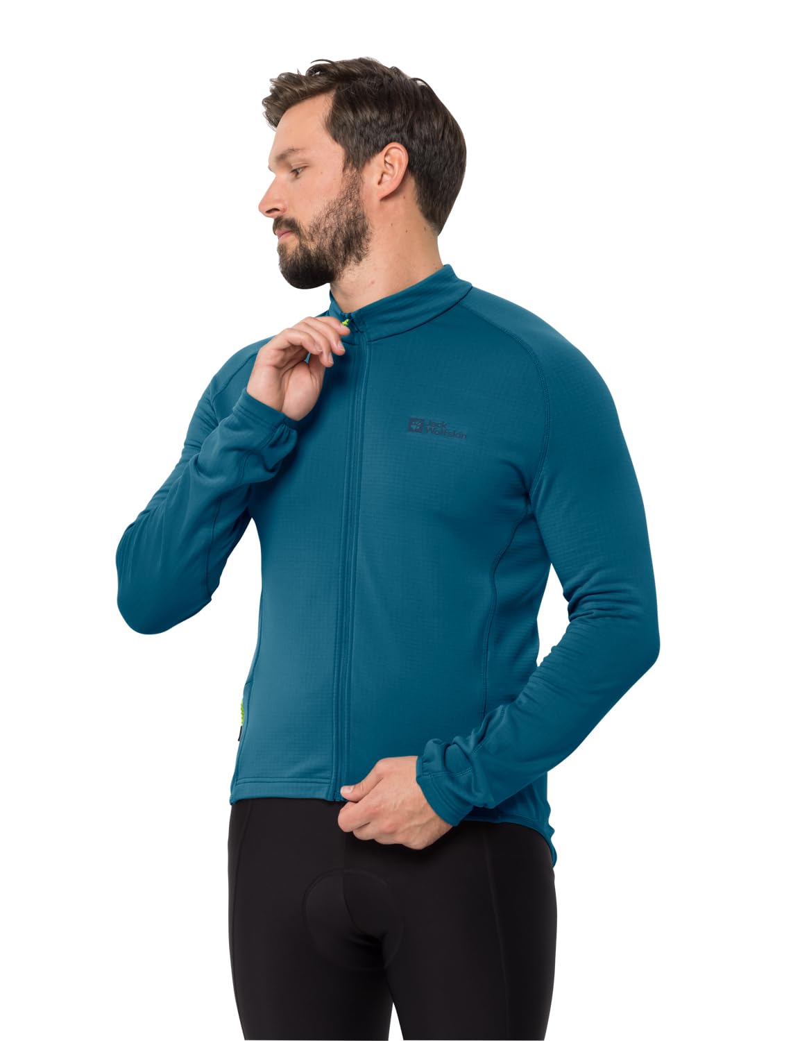 Jack Wolfskin Men's Morobbia Fz LightM Fleece Jacket, Blue Daze, L