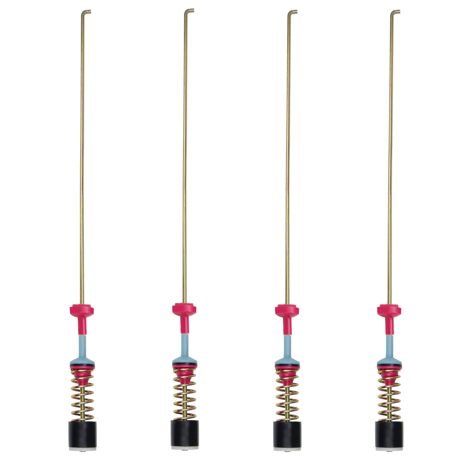 4 Pack DC97-05280W Washer Suspension Rods by Techecook - Compatible with Sam-sung Washing Machine - Replaces DC97-16350E DC97-16350C DC97-16350D DC97-05280X DC97-05280K