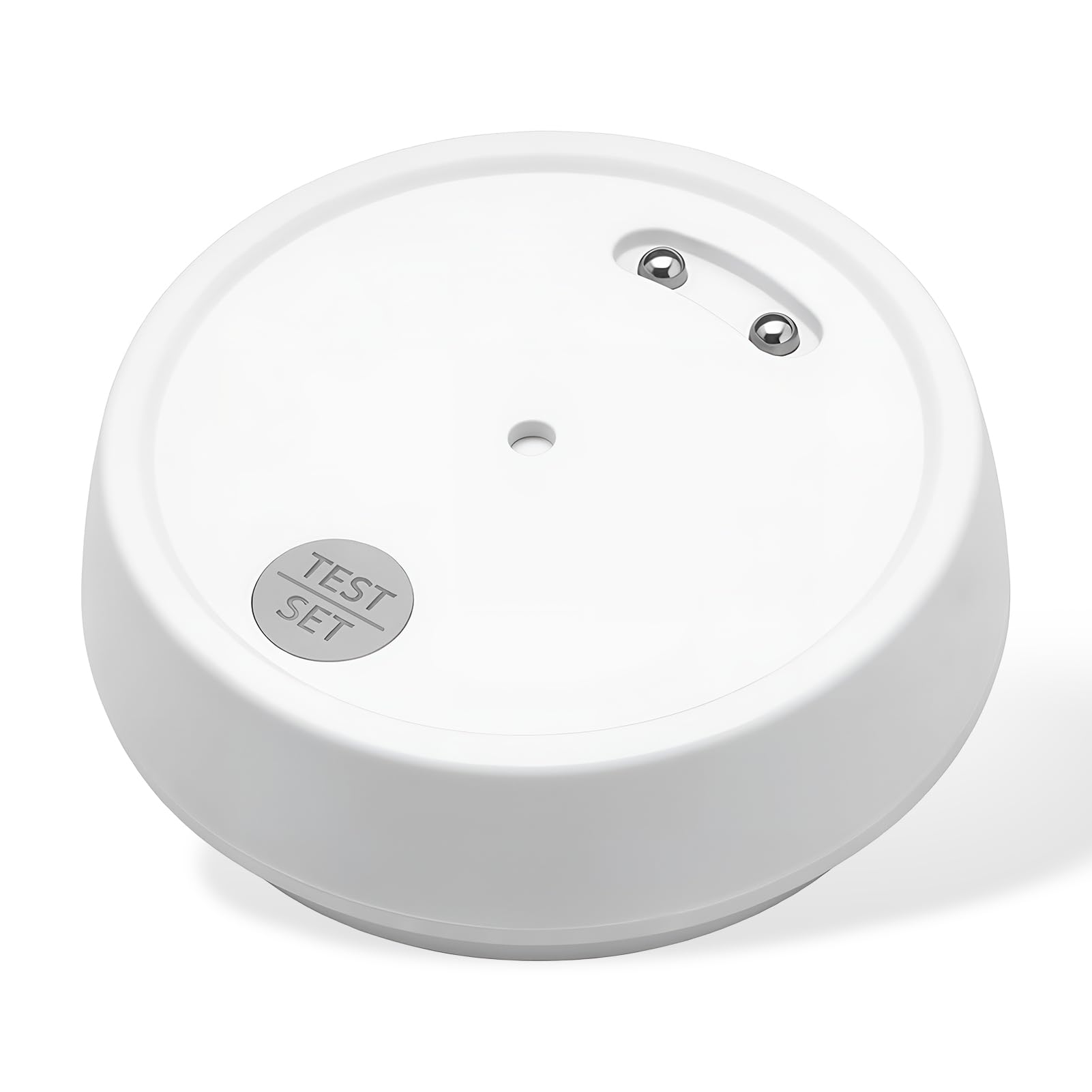 Détecteur de Fuite d’Eau Connecté Ultra Fin Capteur Anti-Inondation Sirène 100 DB pour Alerte App et Domotique Intelligente Alarme de Capteur d'eau pour Cuisine Salle de Bain sous-Sol