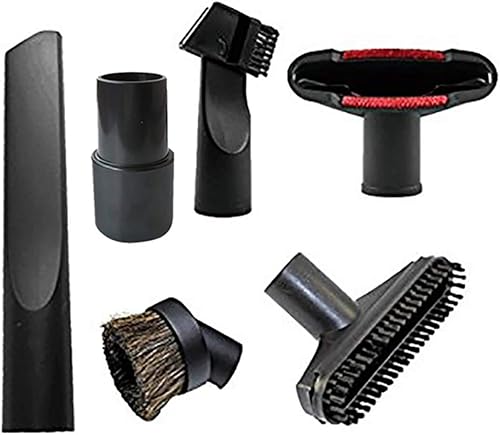 Accesorios de repuesto para aspiradora de 1 14 pulgadas y 1 38 pulgadas kit de cepillos para manguera estándar juego de 6