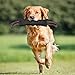 DONGKER Hundespielzeug zum Zerren und Kriegsspielzeug mit starken reflektierenden Streifengriffen für Welpen und kleine/mittelgroße Hunde, interaktives Apportiertraining