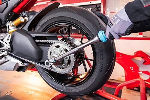 Image of HAZET Torque Wrench 5122-3C,40-200Nm Output: Square 12.5 Mm (1 /2 Inch), Tolerance: 3%, 32 Teeth (Operating Angle 11.25 Degrees) I Reversible Ratchet for Car and Bicycle I 20.43 Inches
