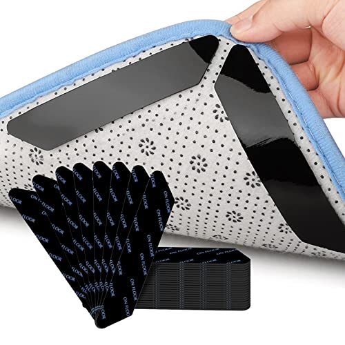 Lot de 30 grips réutilisables pour tapis sur moquette - Pour les sols en bois dur Cover