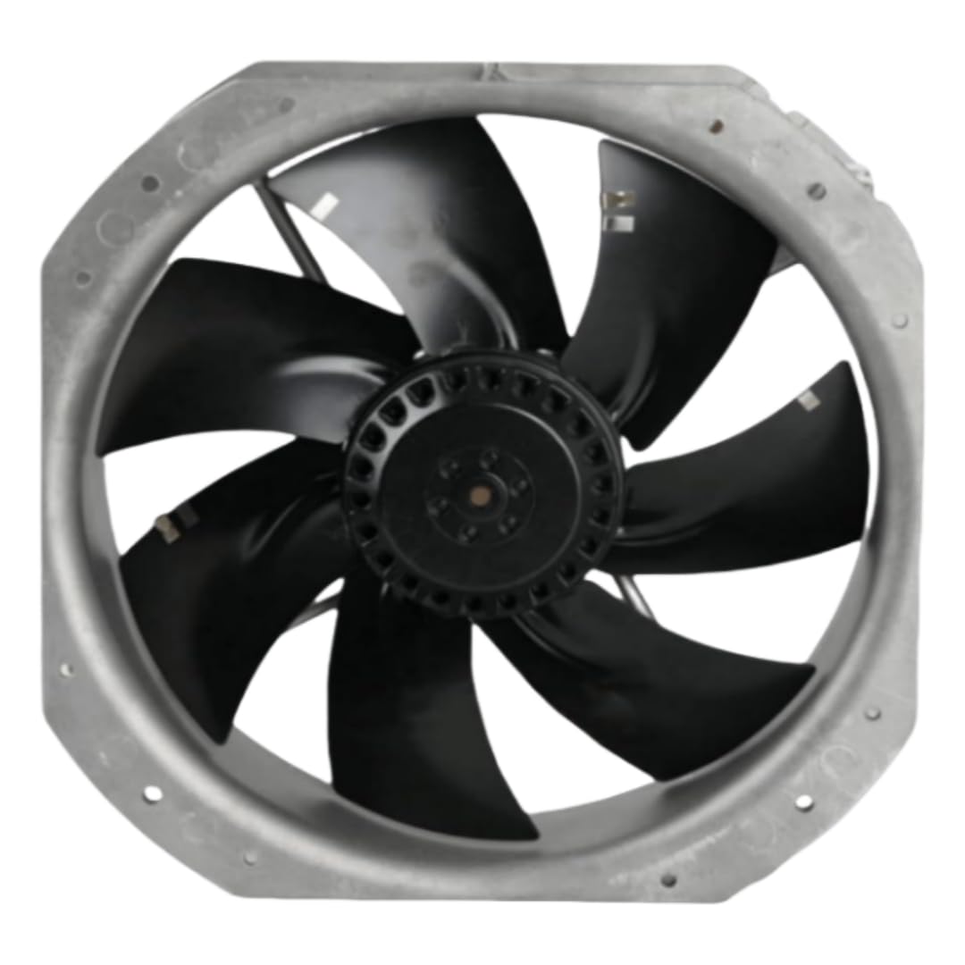 Ventola di raffreddamento W2E250-HJ28-01, 28 cm, per ventola di raffreddamento da 230 V, 0,51/0,70 A, 115/160 W, 2600/2850 giri/min, 28080, 280 x 280 x 80 mm