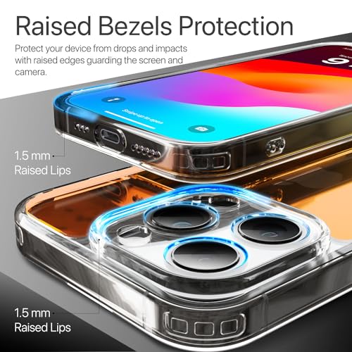 Image of Vaku Luxos TPU Morgana Series Back Cover Case For iPhone 15 Plus Scratch Resistant Slim Fit Protective Design Military-Grade Protection Support Mag-Safe Wireless Magnetic Charging-Multicolor