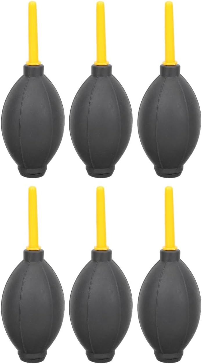 OSALADI Camera Air Blower Dust Cleaner Bulb Pump 5.70X4.33X2.16 Inch with Ergonomic Grip for DSLR Lens Sensor Keyboard and Pc Cleaning