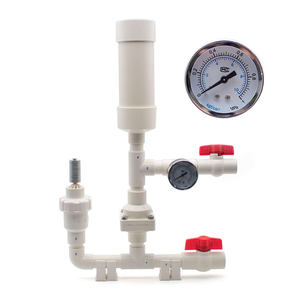 Bomba de agua de ariete hidráulico para riego de montaña, bomba de martillo autoelevable, no requiere electricidad ni combustible (A)