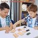 Science Kits for Kids Age 8-12 12-14, STEM Kits for Kids Age 8-10, STEM Toys Build Your Own FM Radio Kit, DIY Electronic Snap Circuits Projects Gifts for Teen Girls Boys 9 11 13 15 16+ (Classic Wood)