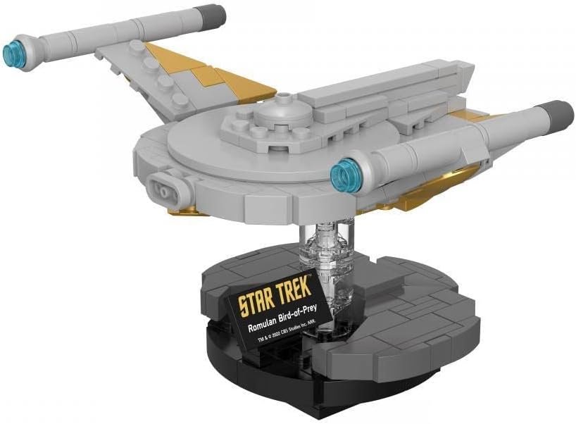 BlueBrixx Titel Pro Star Trek Romulan BirdofPrey Modellbausatz für Erwachsene und Kinder