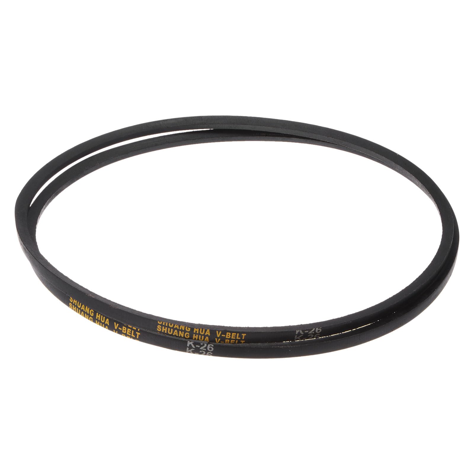 uxcell 2pcs K26 Rubber V Belt, K Section V-Belt 26" Outside Circumference x 0.315" Width x 0.236" Thick, Industrial Power Transmission Belt