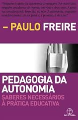 Capa de Pedagogia da autonomia: Saberes necessários à prática educativa