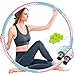 MODSIM Hula Fitness Hoop per Adulti e Bambini Hula Speranza Smontabile in Acciaio Inossidabile con Schiuma Professionale per Esercitare e Perdere Peso