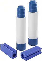 Protetor de popa marítimo para barco com travas de parada de direção do motor para motor de popa Yamaha Mercury Johnson Evinrude com 2 ou 3 motores de inclinação Ram azul borracha