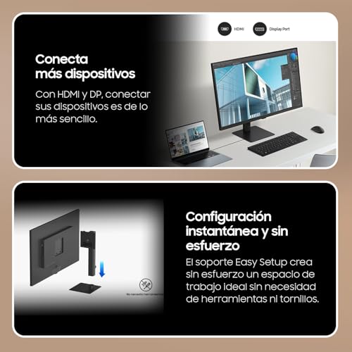 Monitor Samsung Viewfinity S7 32 UHD para evitar la fatiga ocular 3