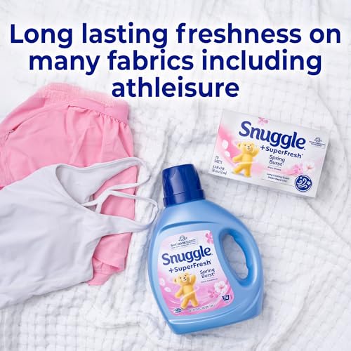 Trocknertücher Snuggle Plus SuperFresh Weichspüler mit 200 Stück