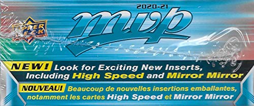 2020 2021 Upper Deck MVP Hockey Series Unopened Retail Box of 36 Packs with Chance for Stars, 1 Draft Picks, Rookie Cards, Silver Scripts Plus