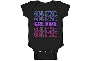 Girl Power Retro Repeating Feminist Baby Toddler Kids Girl Boy T-Shirt