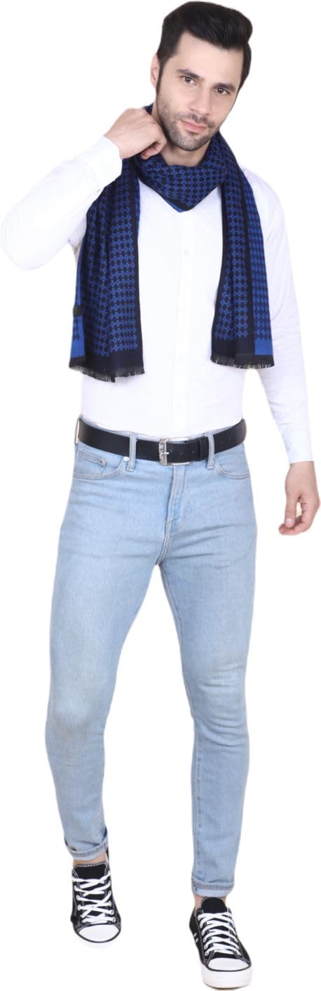 cazzano Men Muffler Maron Printed Casual For Better Looking Men Pack of 1-picture-28