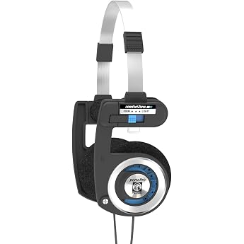 Koss "Porta Pro" Stereophones (3.5 mm Jack) for iPhone/iPad/iPod/MP3 Players/Samsung/Smartphones - Black | Silver | Zusammenk