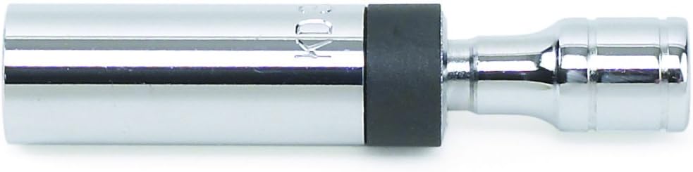 GEARWRENCH 3/8" Drive 6 Pt. Magnetic Swivel Spark Plug Socket 9/16" x 6"- 3938D , Black