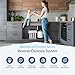Aquasure Premier 4-Stage RO Reverse Osmosis Under Sink Drinking Water Filtration System | Removes 99% of Contaminants | 75 GPD, Leak-Proof, Quick Change Filters, with Tank & Brushed Nickel Faucet