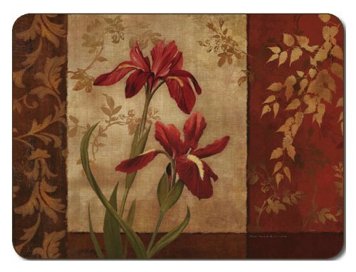 JASON Iris Time Placemats - Set of 4 (Large)