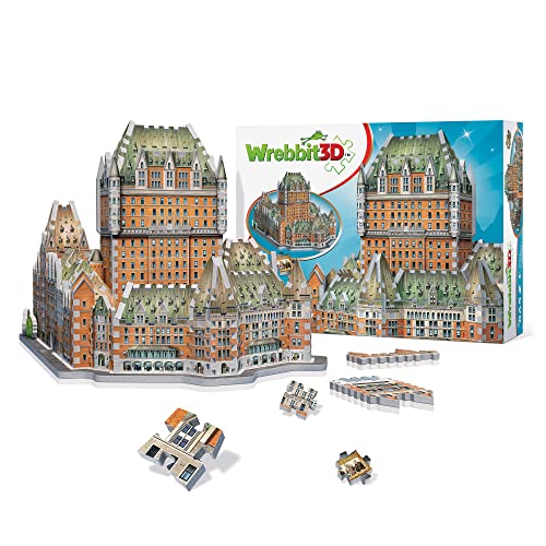 Rompecabezas 3D de 865 piezas para revivir la magia del Château Frontenac