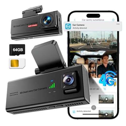 4G LTE Live Streaming Dash Cam