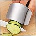 TOPPERFUN 2pcs Sturdy Stainless Finger Protector Cut Gloves for Kitchen Finger Guard Food Cutting Hand Protector Kitchen Tools
