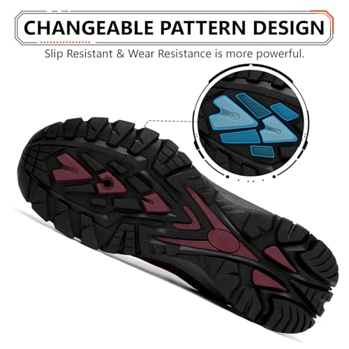 Image of LEDINEY Hiking Shoes Women Waterproof Lightweight for Trail Trekking Camping Outdoor