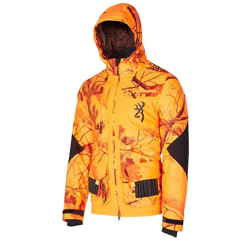 Veste de chasse orange Browning XPO Toundra pour la battue hivernale