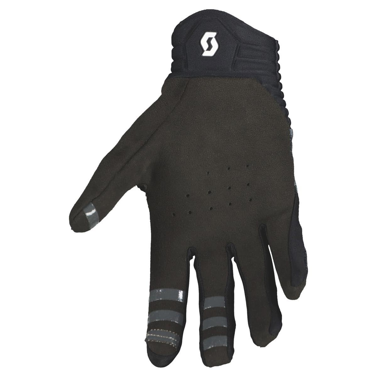 Scott DH Factory 2023 Gants de cyclisme longs Noir/gris