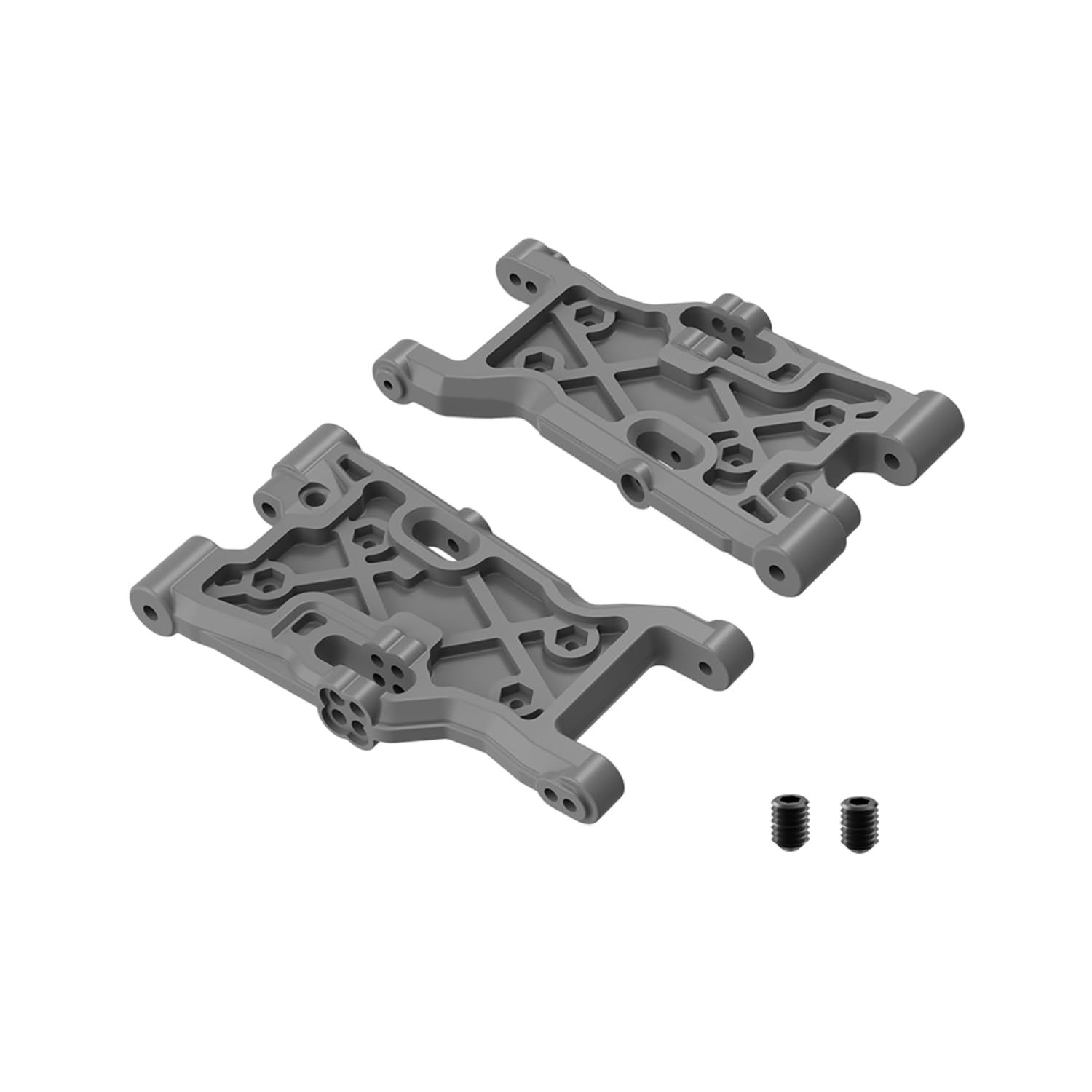 CROBOLL R11049 Front Lower Suspension Arms 2PCS for Mini1:10 RC Car, Spare Parts RC Vehicle for RZ001