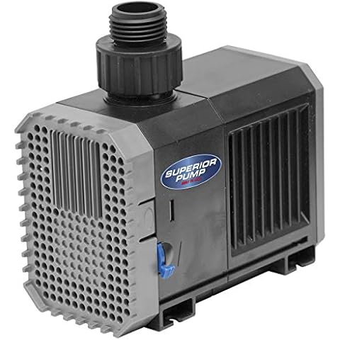 Superior Pump 90091 Mag Drive Utility Pump, Black Cover