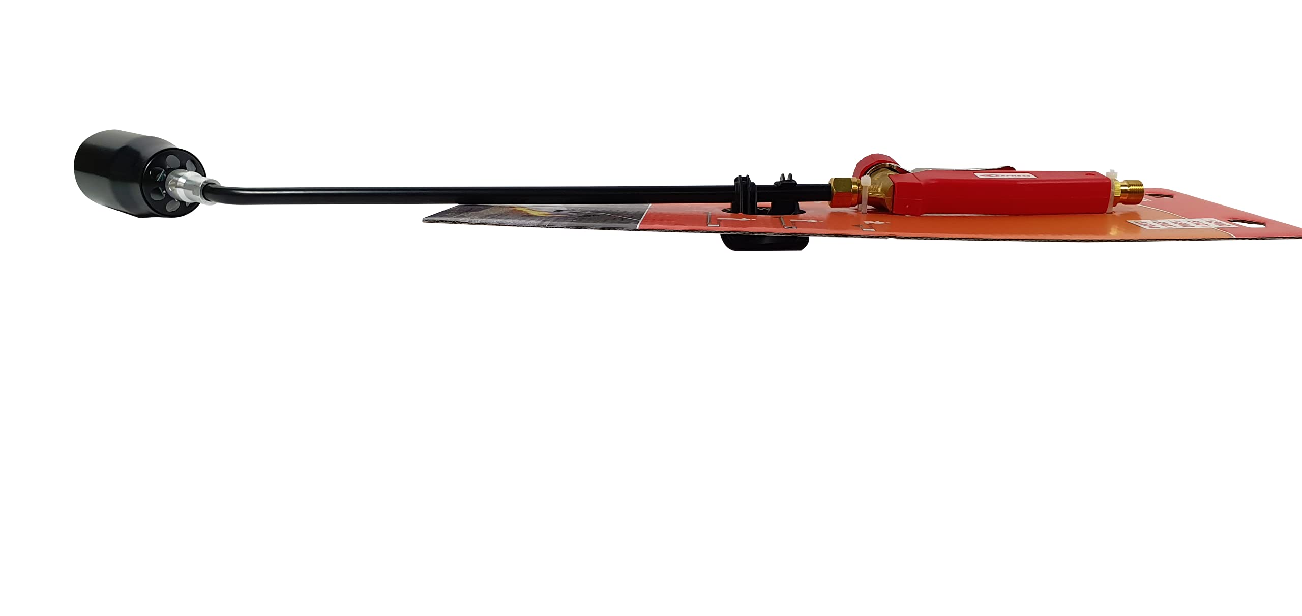 Antorcha de Impermeabilidad de Acero con Mango Ref. 605 WR + Quemador de 100 kW + Collar de 500 mm - Soplete de Gas - Soplete Gas Butano - Calentador de Gas - Quemador de Llama - EXPRESS
