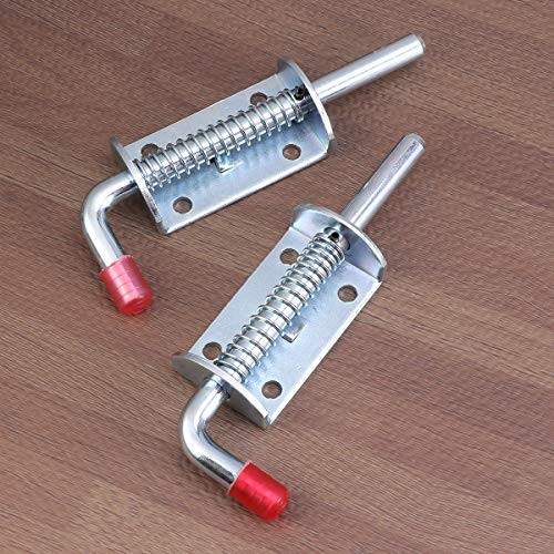 2 Pcs Professional Tailgate Latch Fastener Lock Spring Pin Latch Lock Galvanized iron Lock for Utility Trailer Gate Car Accessorie - Image 3