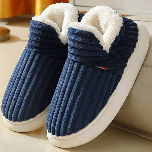 Cathalem Pluffi Slipper Booties For Women Men Cozy Stylish Slippers Winter Fuzzy Warm Thick-Soled House Cloud Slides With Anti-Slip Sole2