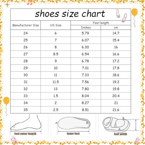 Girl's Princess Jelly Sandals Cosplay Party Dress Up Mary Jane Shoes3