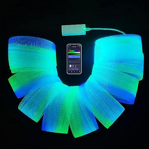 FOPLIT LED Fiber Optic Mesh Light Kits Cover