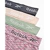 Reebok-Womens-Underwear--Seamless-High-Waist-Brief-Panties-4-Pack Reebok Women’s Underwear – Seamless High Waist Brief Panties (4 Pack), Size Medium, Pink/Green/Tan/Grey