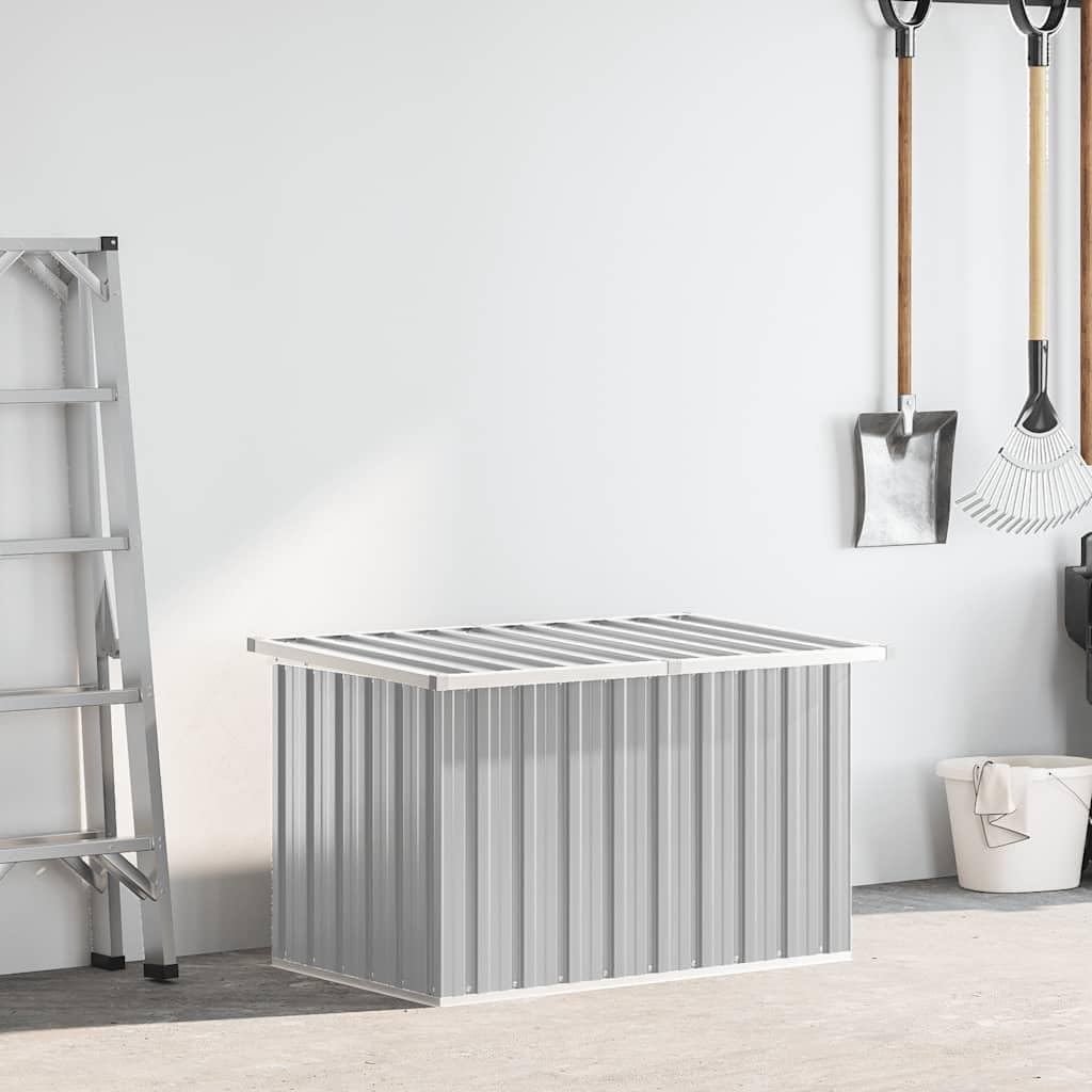 Cassapanca per cuscini, scatola da giardino, 109 x 67 x 65 cm, scatola di immagazzinaggio degli attrezzi da giardino per esterni, balcone o terrazza