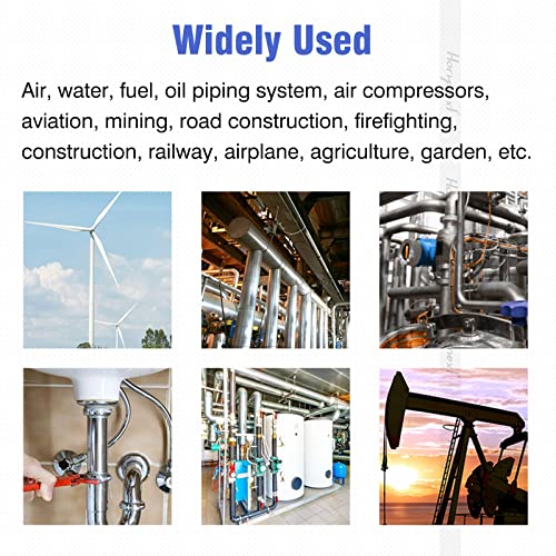 Horiznext 84515 304 Stainless Steel 1/2 Inch Barb Hose To 1/2 Npt Home Brew Pipe Barbed Nipple Fitting. Pack Of 4 thumb #6